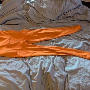 American Eagle Outfitters Orange Pocket Leggings